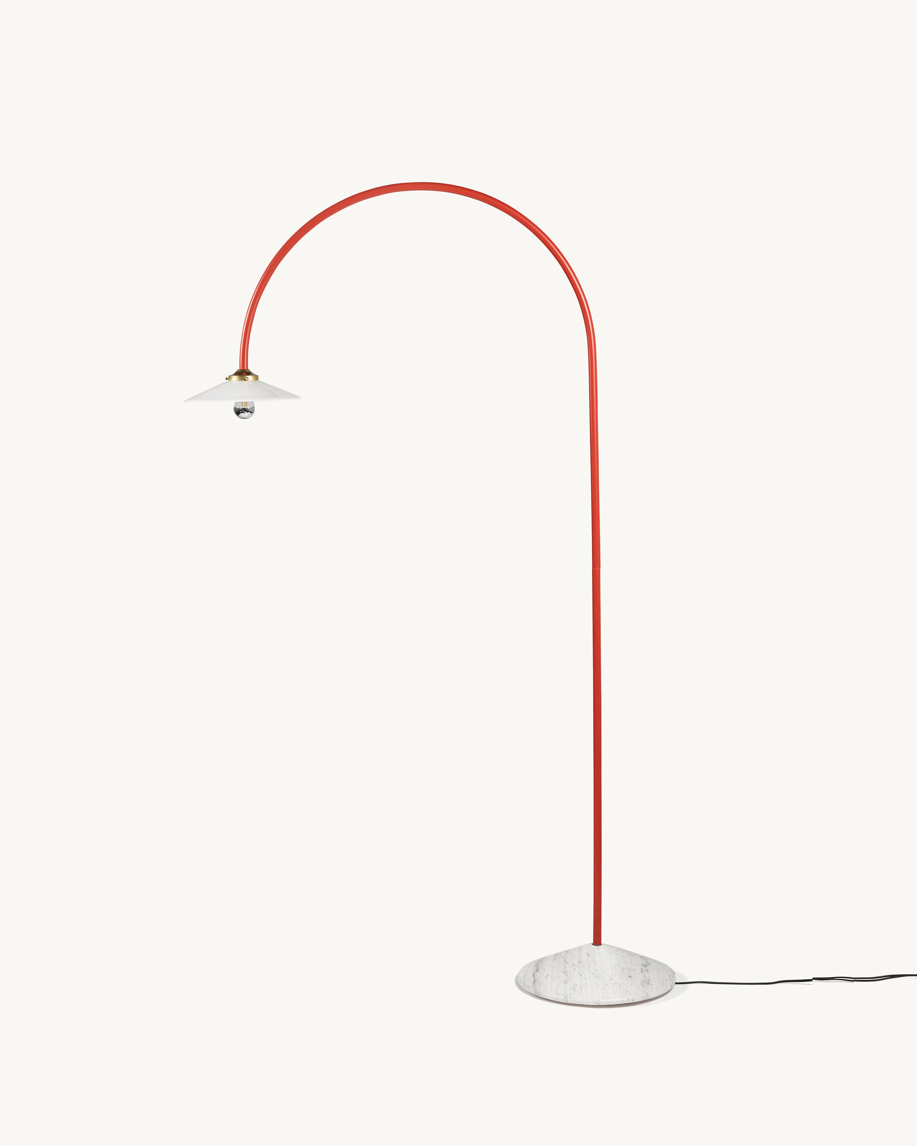 standing lamp marble n°2 red – valerie_objects