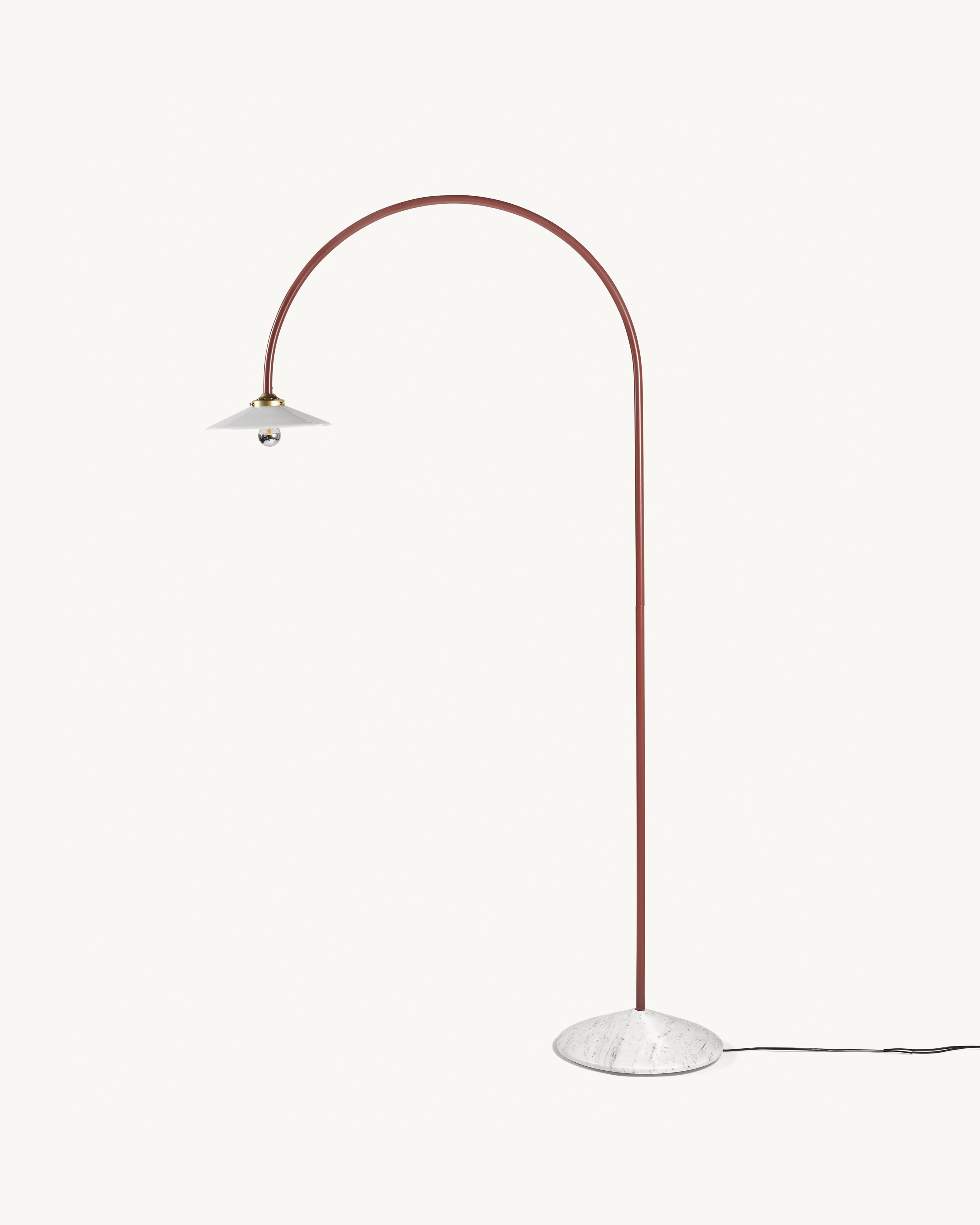 standing lamp marble n°2 menie red – valerie_objects