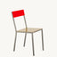 alu chair curry red