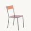 alu chair bordeaux pink