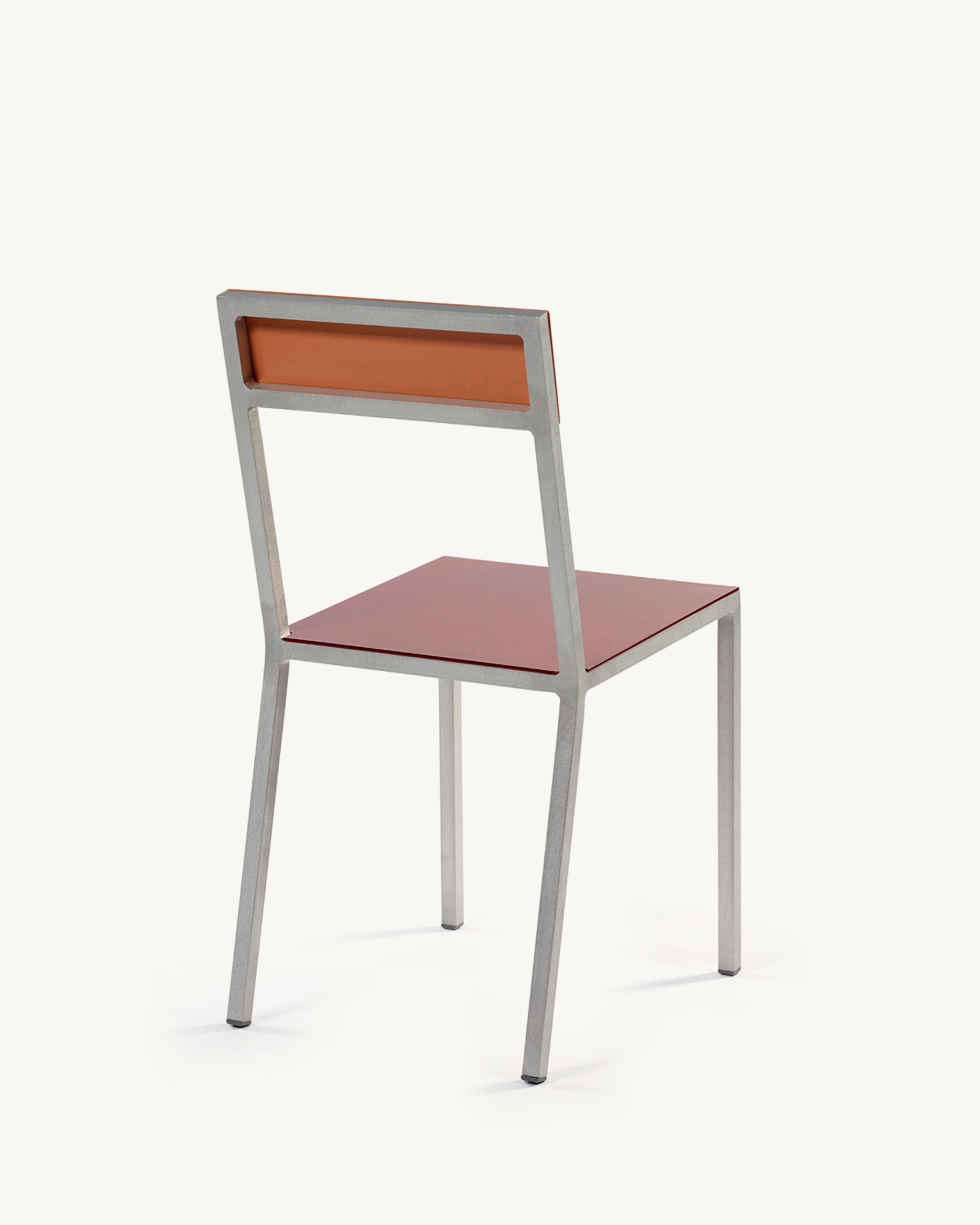 alu chair bordeaux pink – valerie_objects