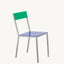alu chair dark blue green