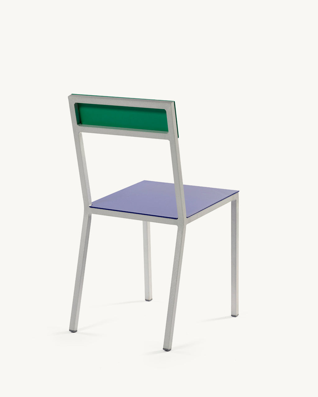 alu chair dark blue green