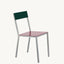 alu chair bordeaux candy green