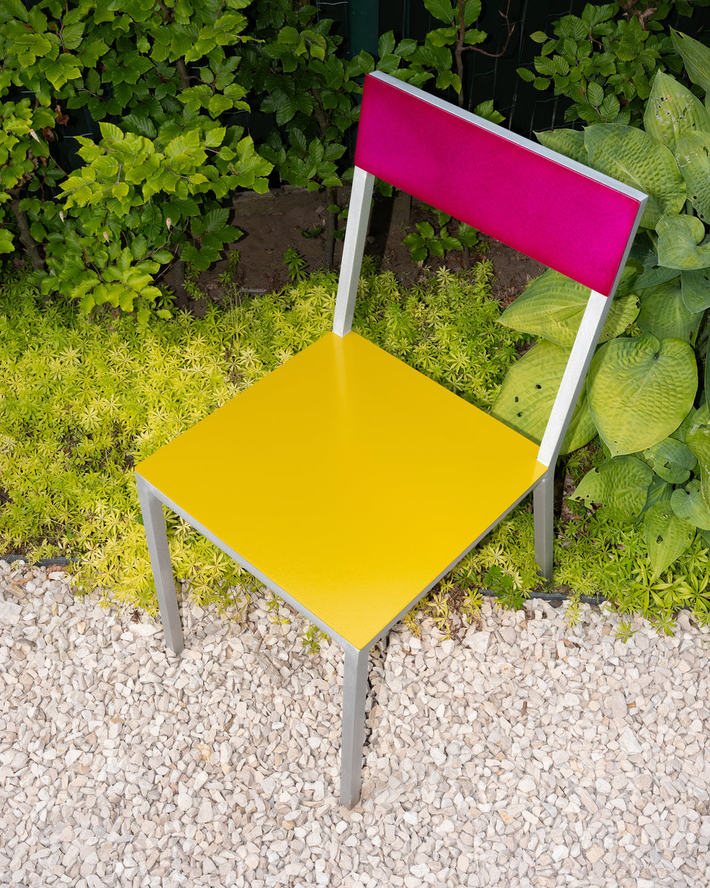 alu chair curry candy purple