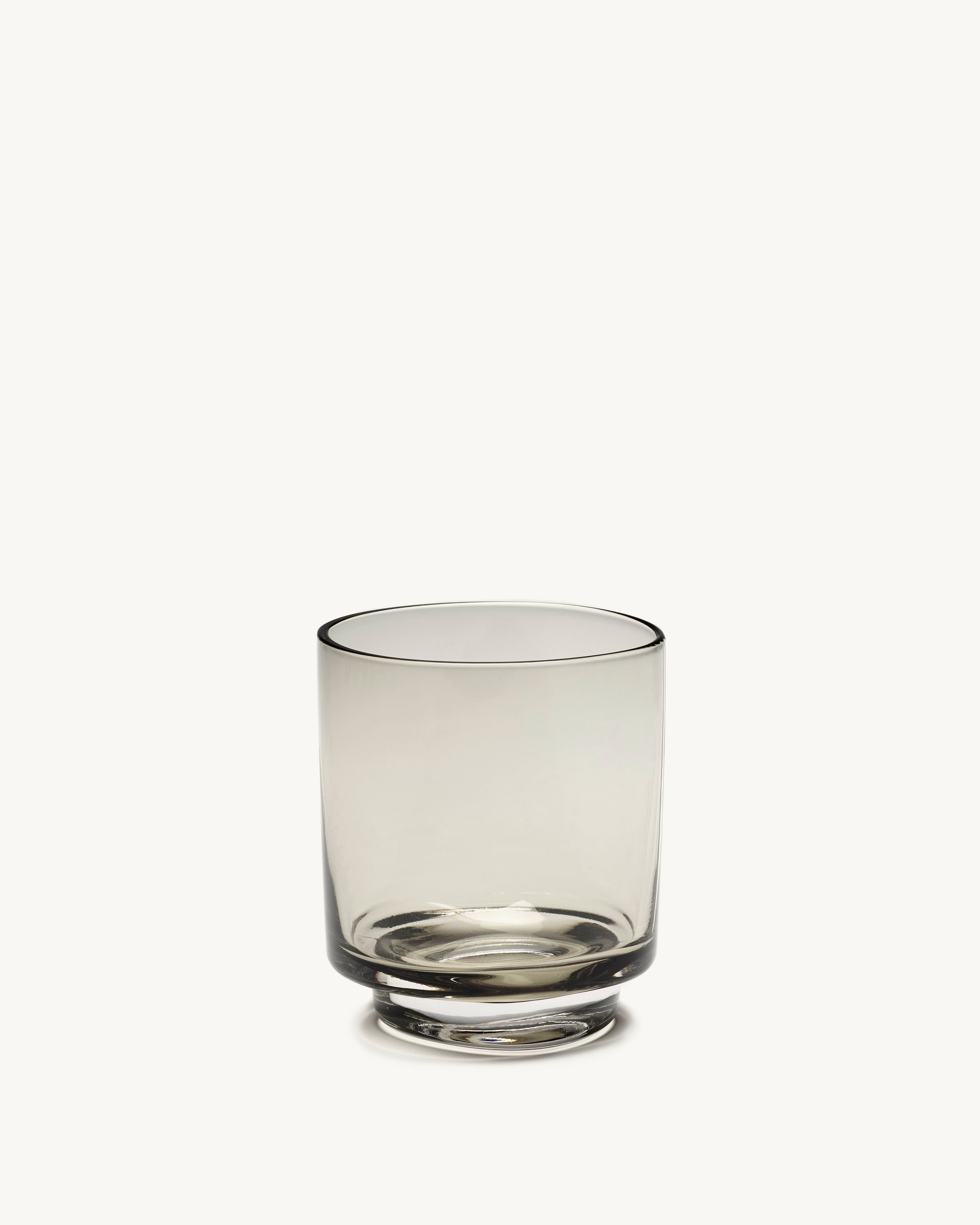 Martín Baas Smokey Grey Water Glasses