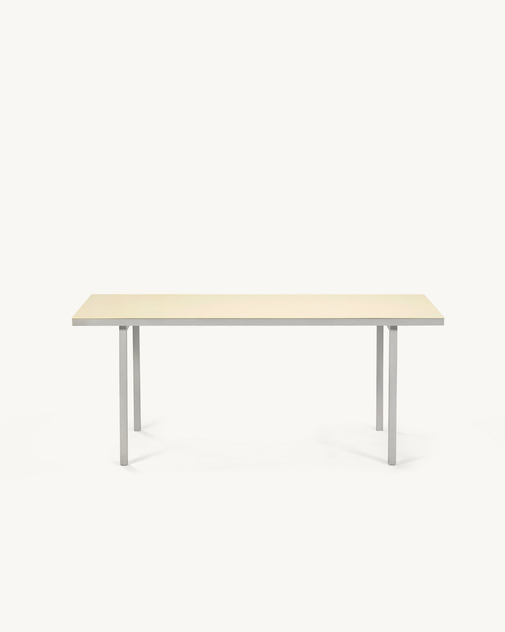 alu dining table m ivory