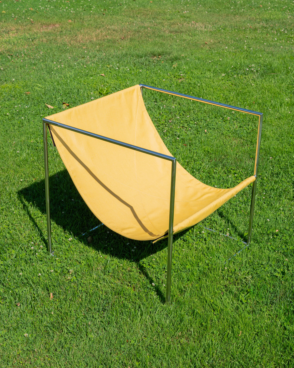 solo seat stainless steel/yellow