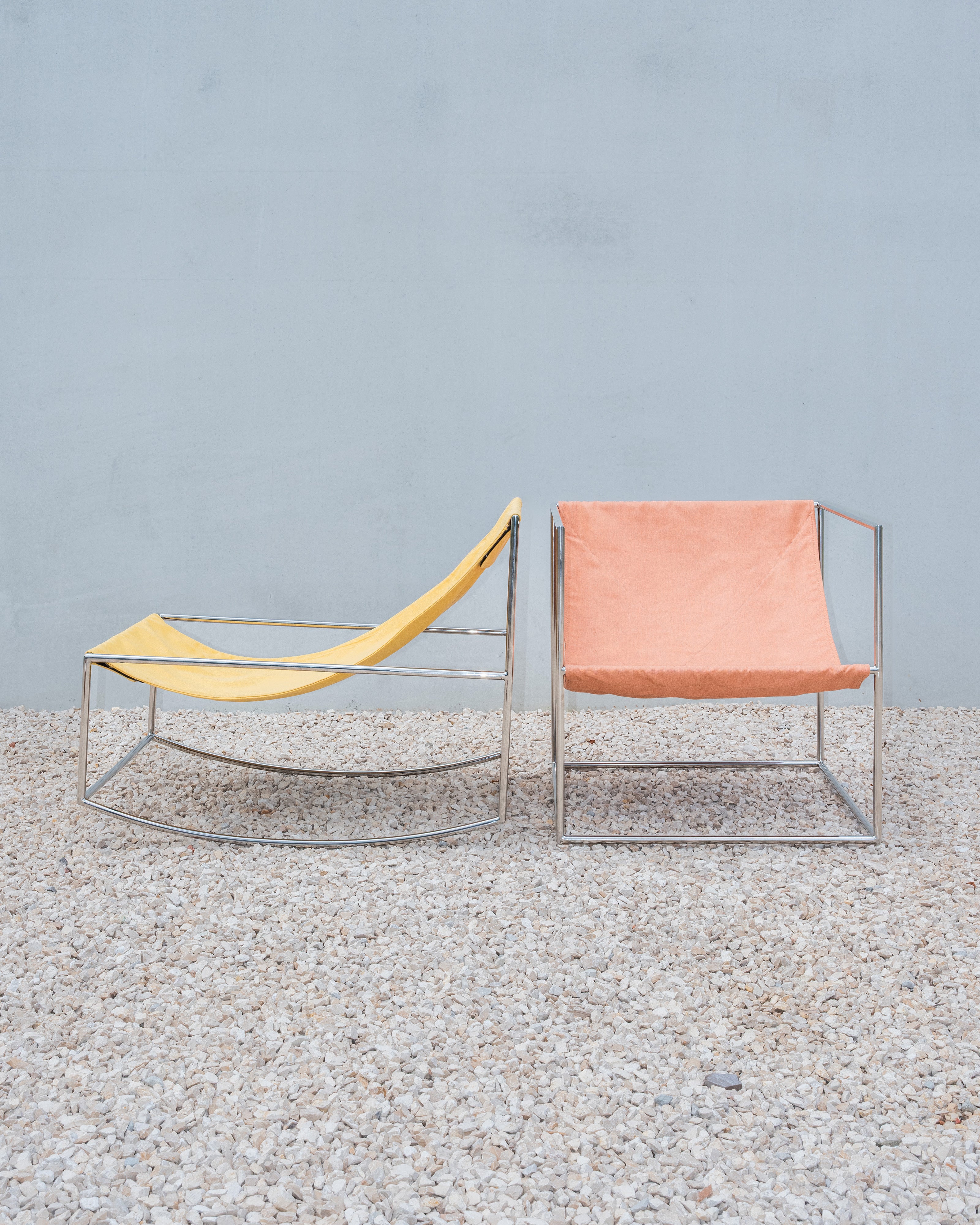 solo seat stainless steel/pink – valerie_objects